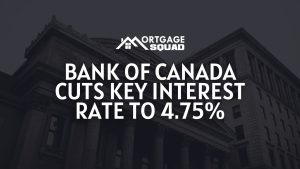 Read more about the article Bank of Canada cuts key interest rate to 4.75%
